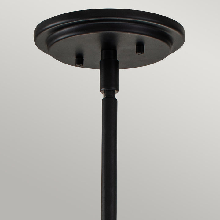 Somerset 1 Light Medium Pendant - Black Elstead 4