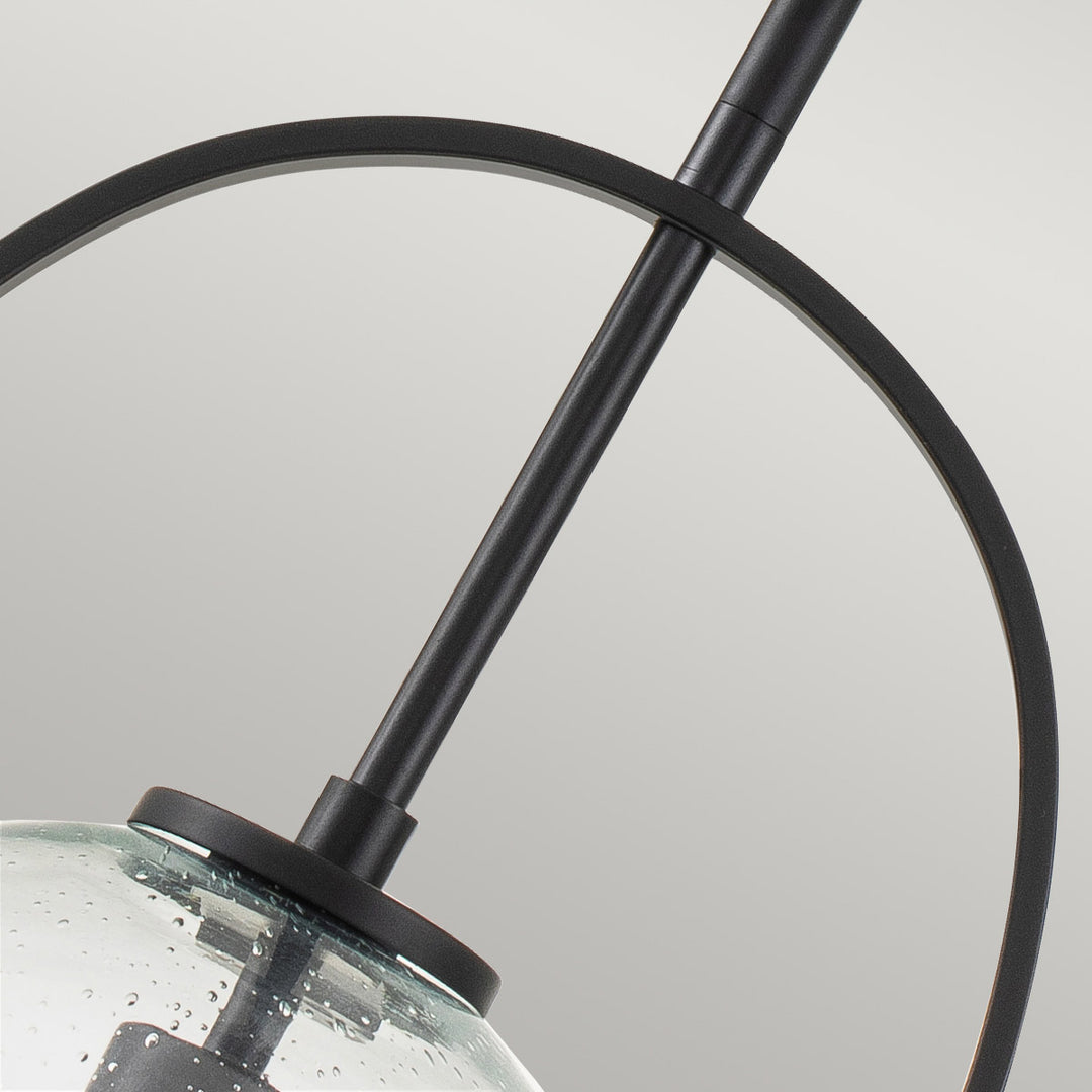 Somerset 1 Light Medium Pendant - Black Elstead 3