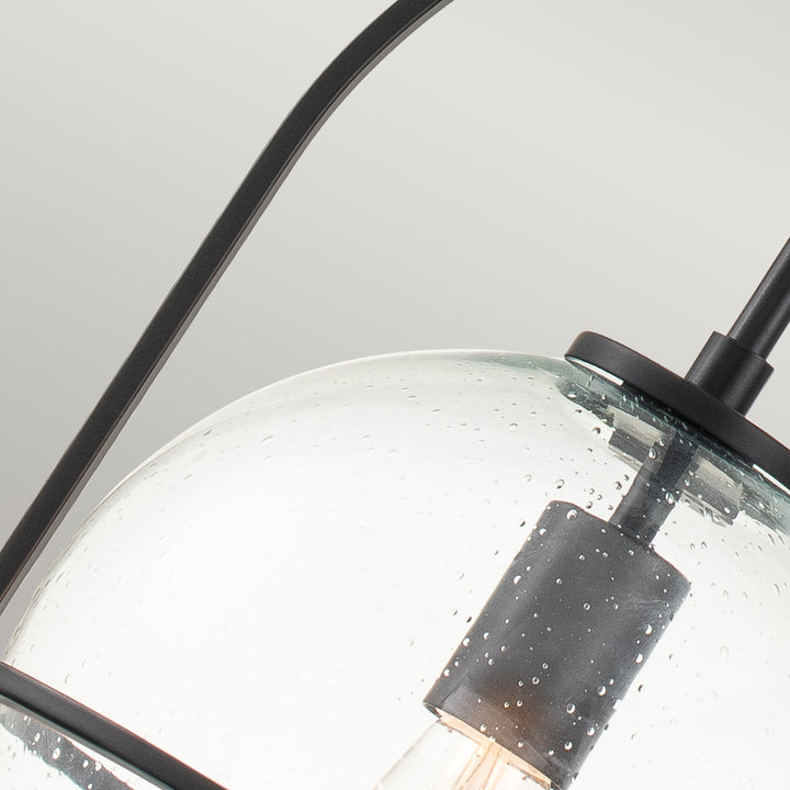 Somerset 1 Light Medium Pendant - Black Elstead 6