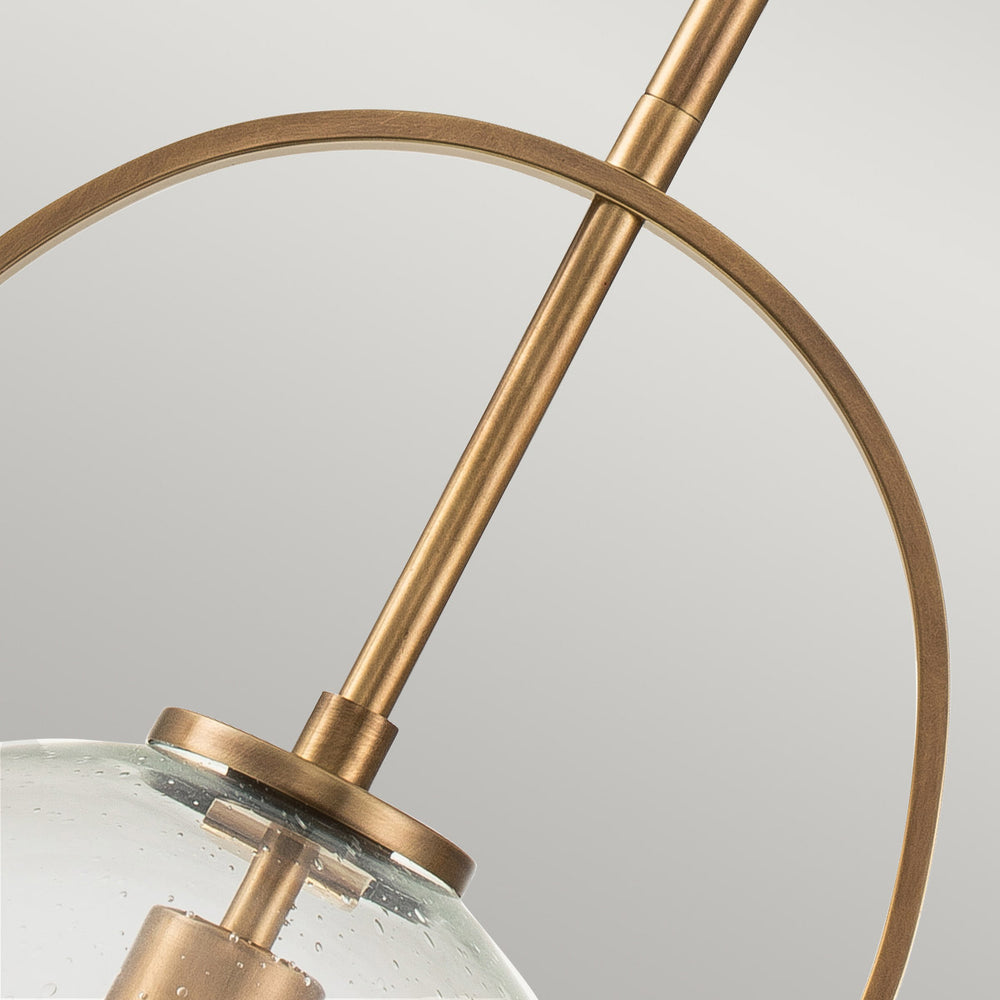 Somerset 1 Light Medium Pendant - Brass Elstead 2