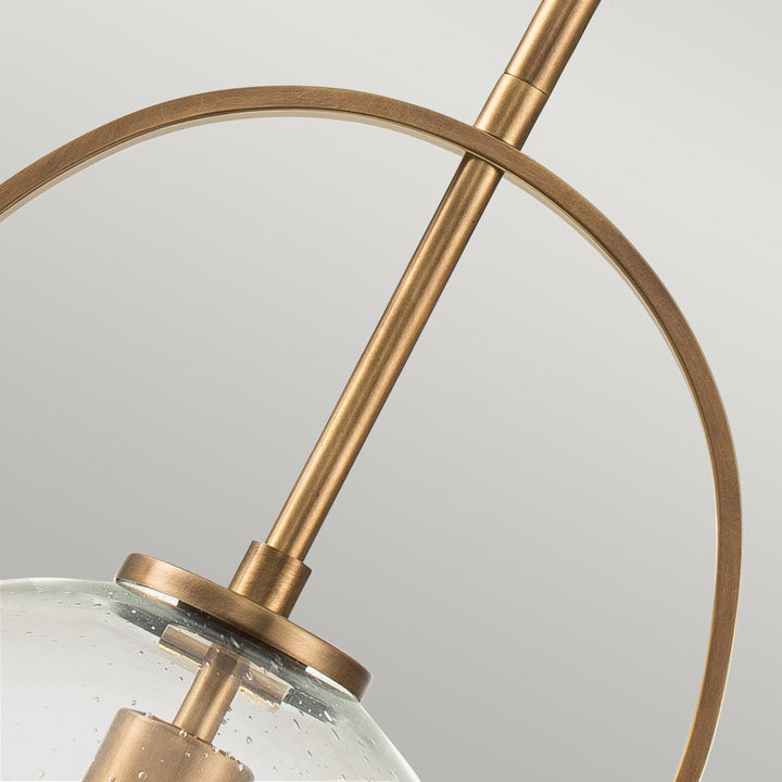 Somerset 1 Light Medium Pendant - Brass Elstead 2