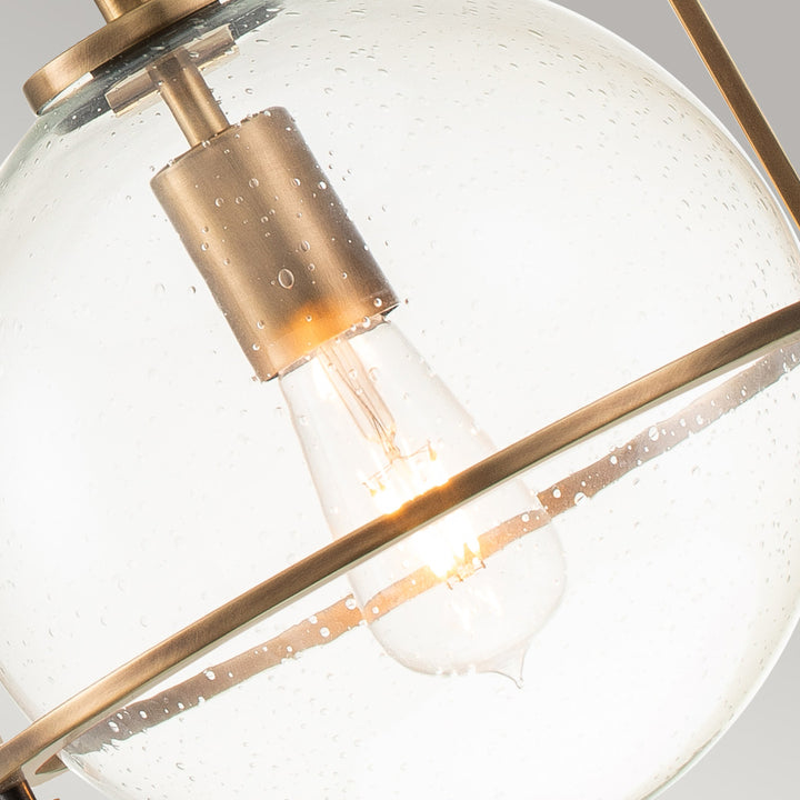 Somerset 1 Light Medium Pendant - Brass Elstead 6
