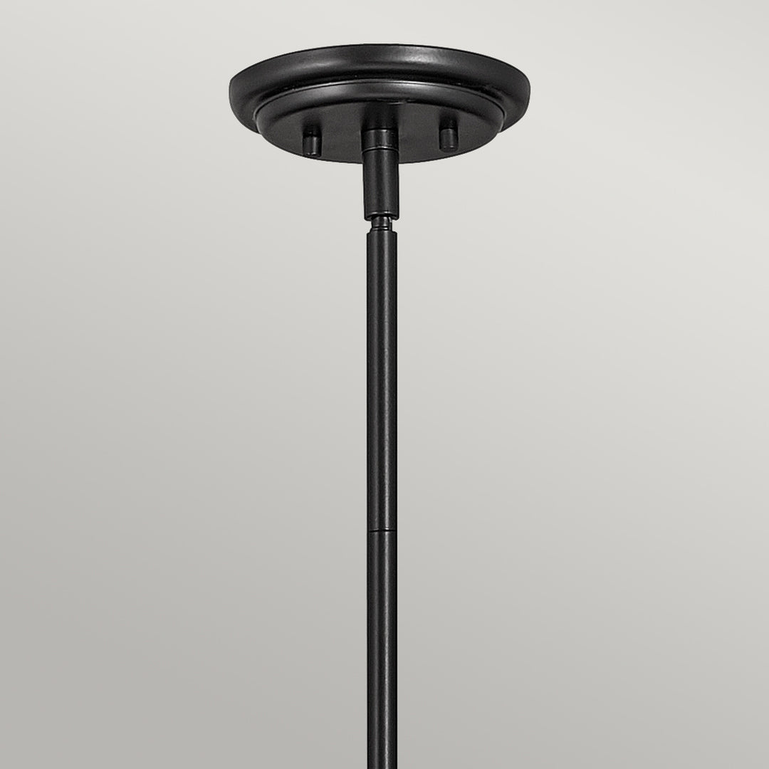 Somerset 1 Light Medium Pendant - Black Elstead 5