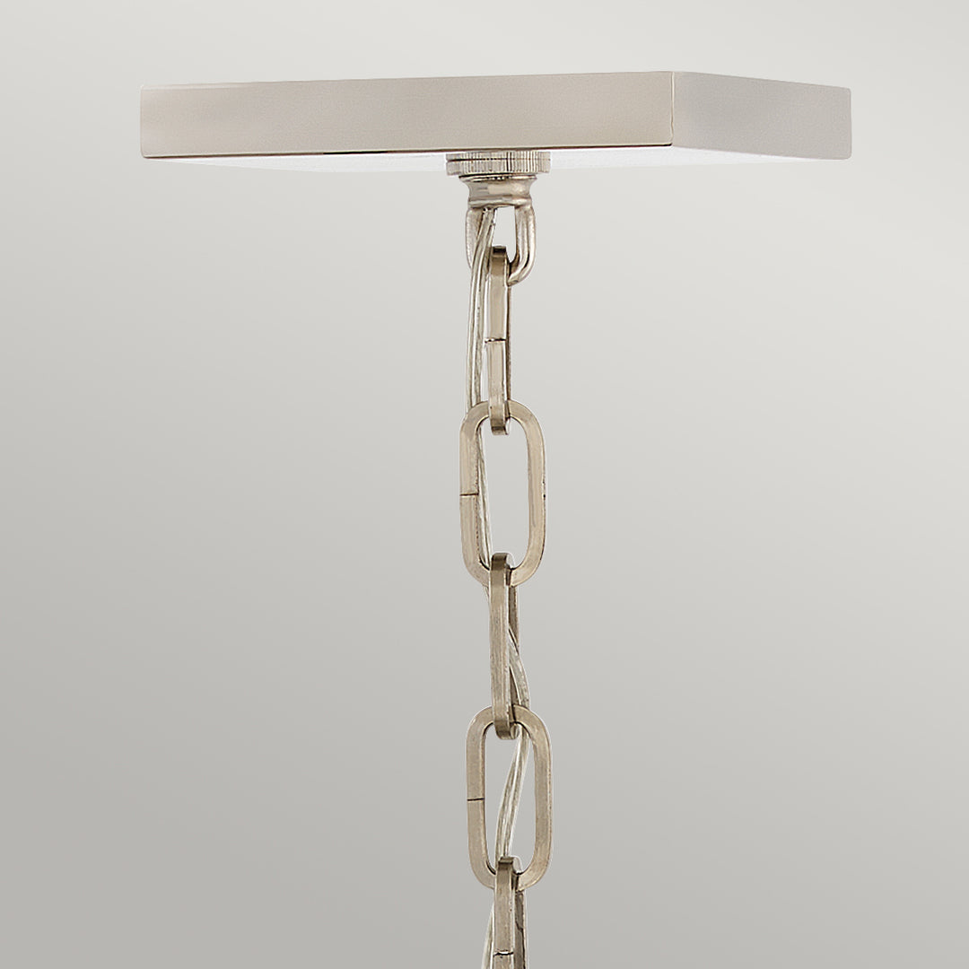 Stinson 4 Light Medium Pendant/ Semi-Flush - Nickel Elstead 4