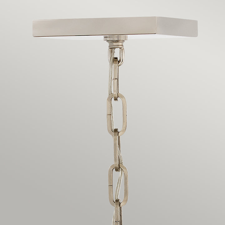 Stinson 4 Light Medium Pendant/ Semi-Flush - Nickel Elstead 4