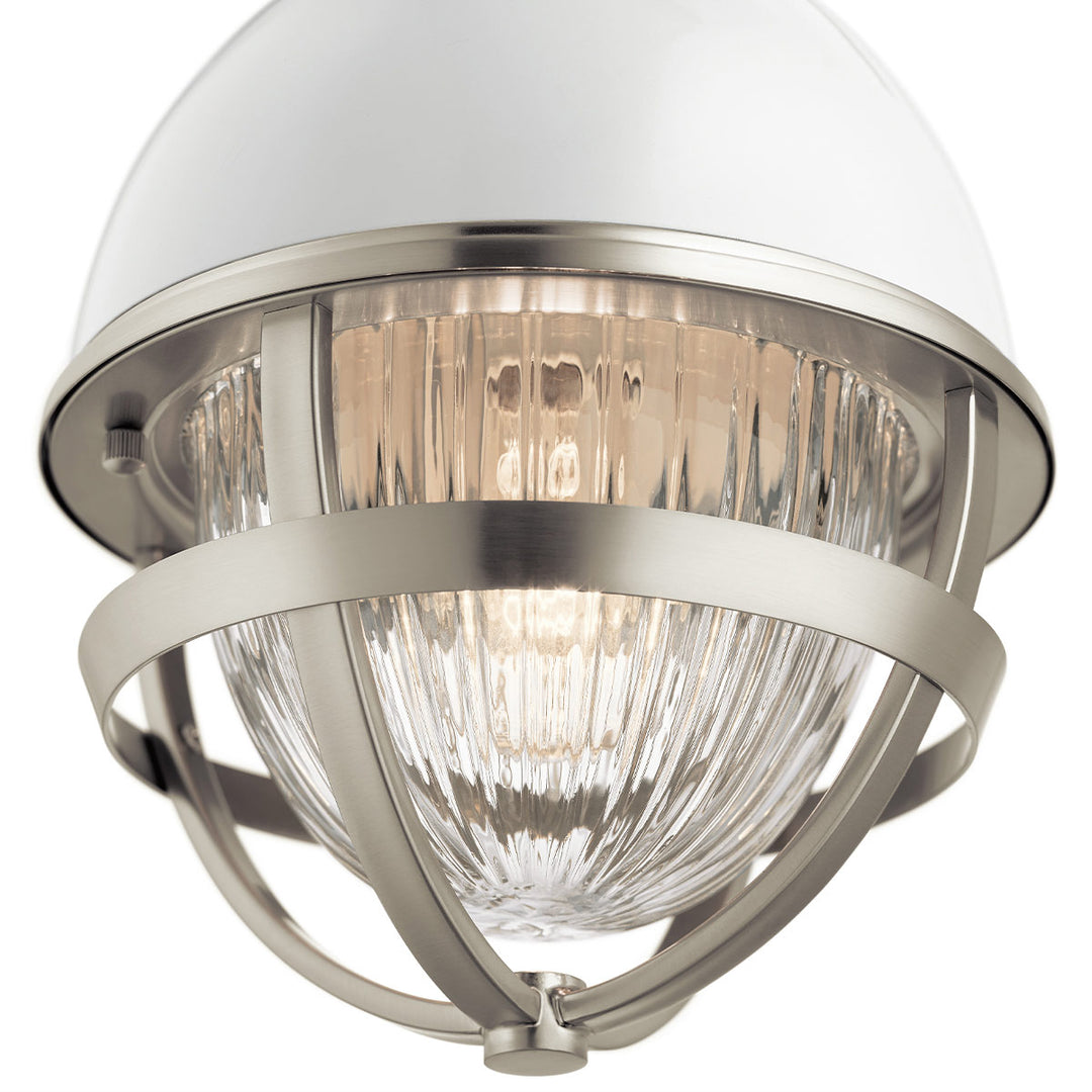 Tollis 1 Light Mini Pendant - Nickel Elstead 4