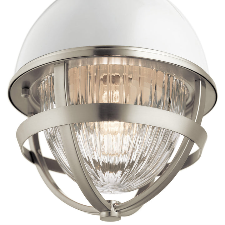 Tollis 1 Light Mini Pendant - Nickel Elstead 4