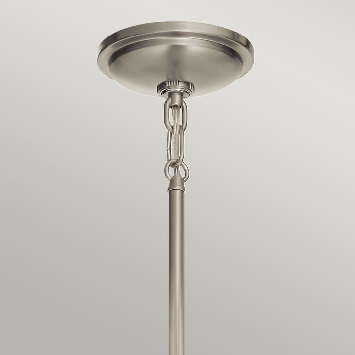 Tollis 1 Light Mini Pendant - Nickel Elstead 3