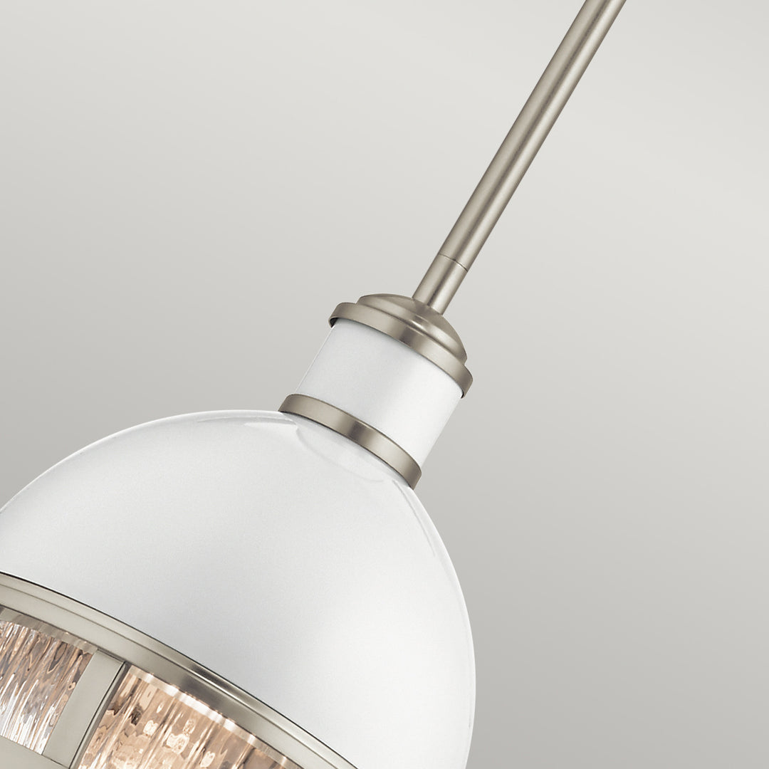 Tollis 1 Light Mini Pendant - Nickel Elstead 5