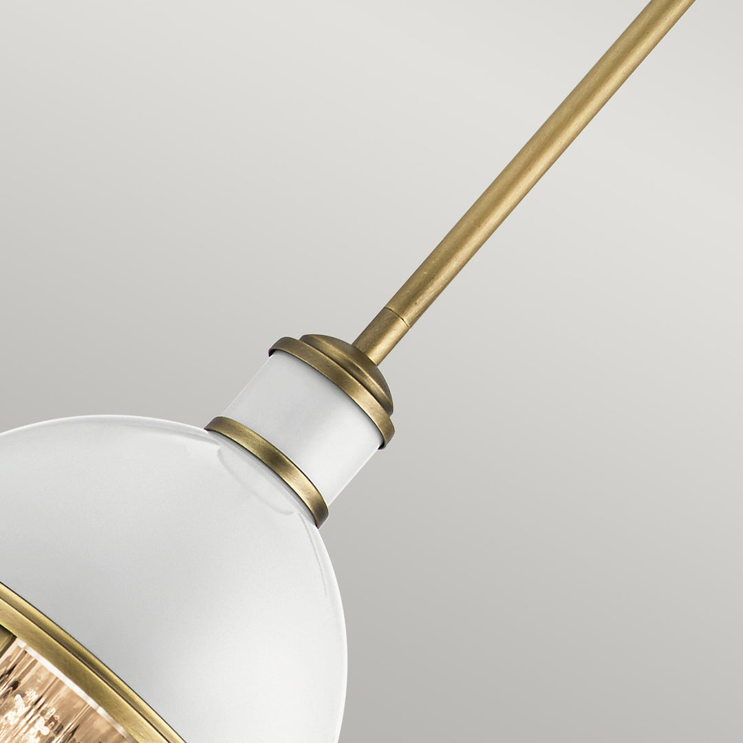 Tollis 1 Light Mini Pendant - Brass Elstead 3