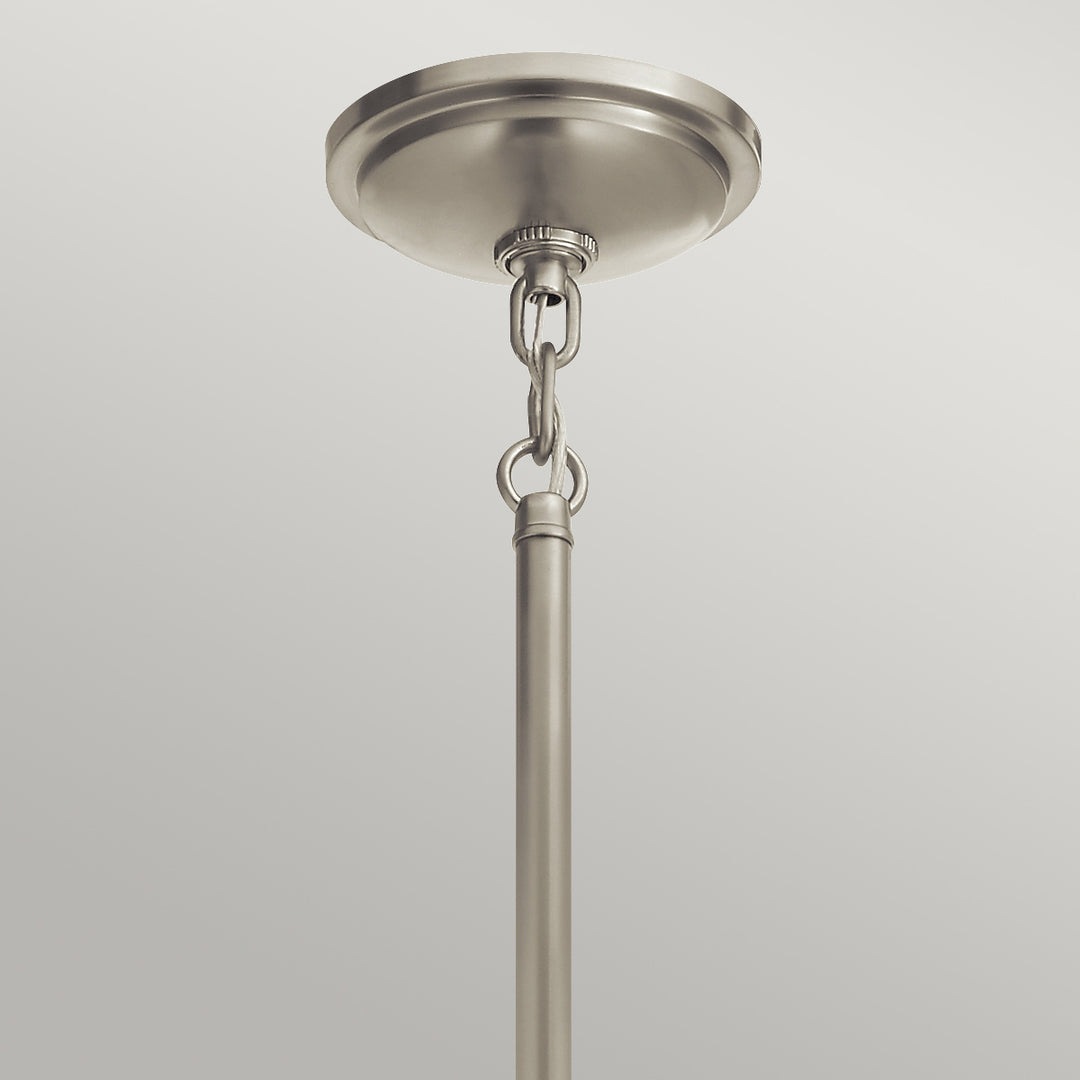 Tollis 1 Light Pendant - Nickel Elstead 4