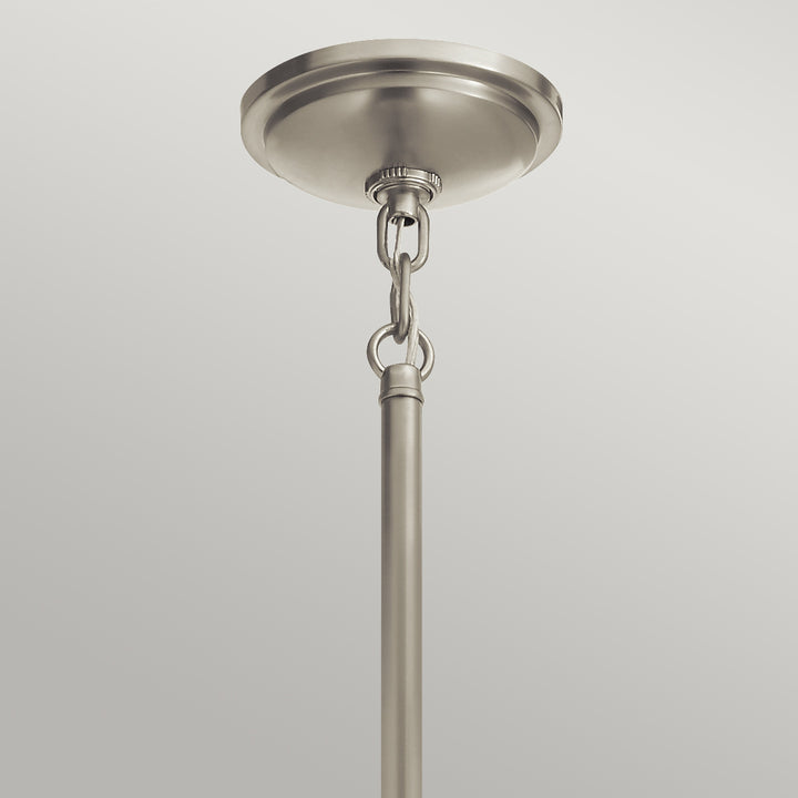 Tollis 1 Light Pendant - Nickel Elstead 4