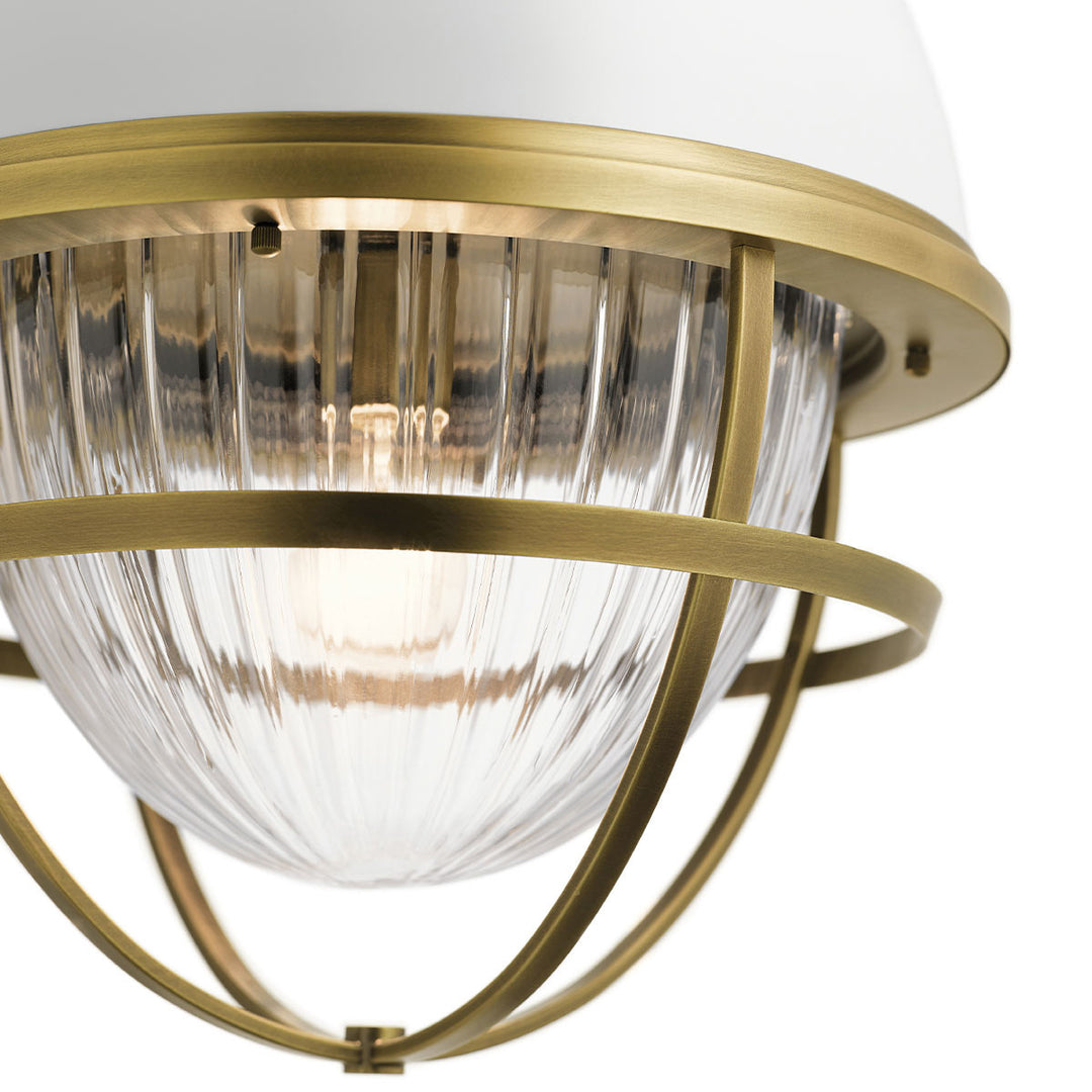 Tollis 1 Light Pendant - Brass Elstead 6