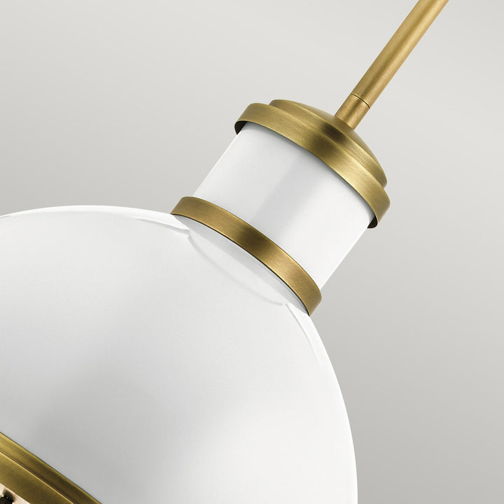 Tollis 1 Light Pendant - Brass Elstead 5