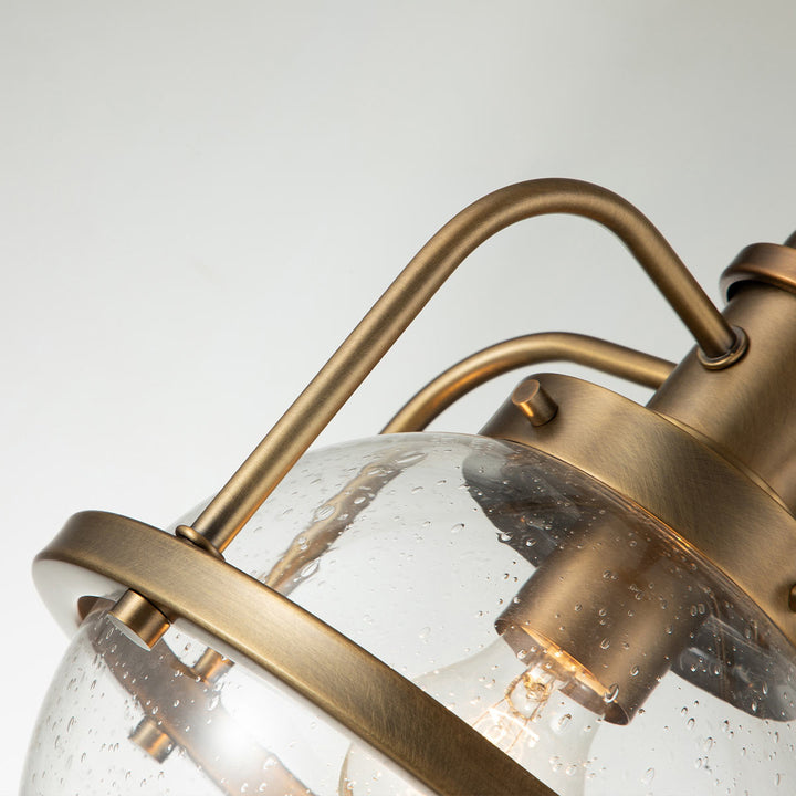 Triocent 1 Light Pendant/ Semi-Flush - Brass Elstead 7