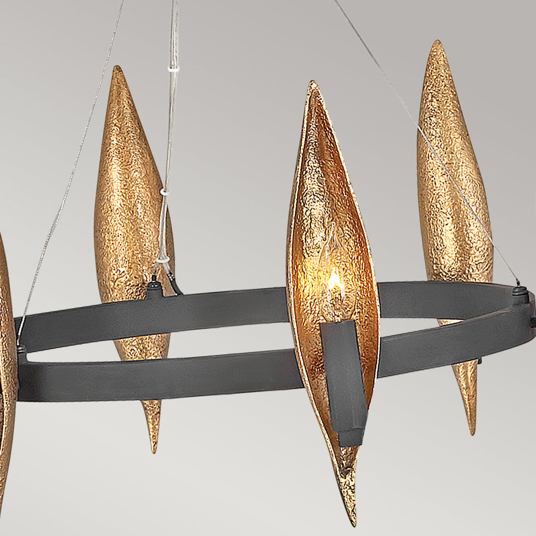 Willow 6 Light Chandelier Elstead 5