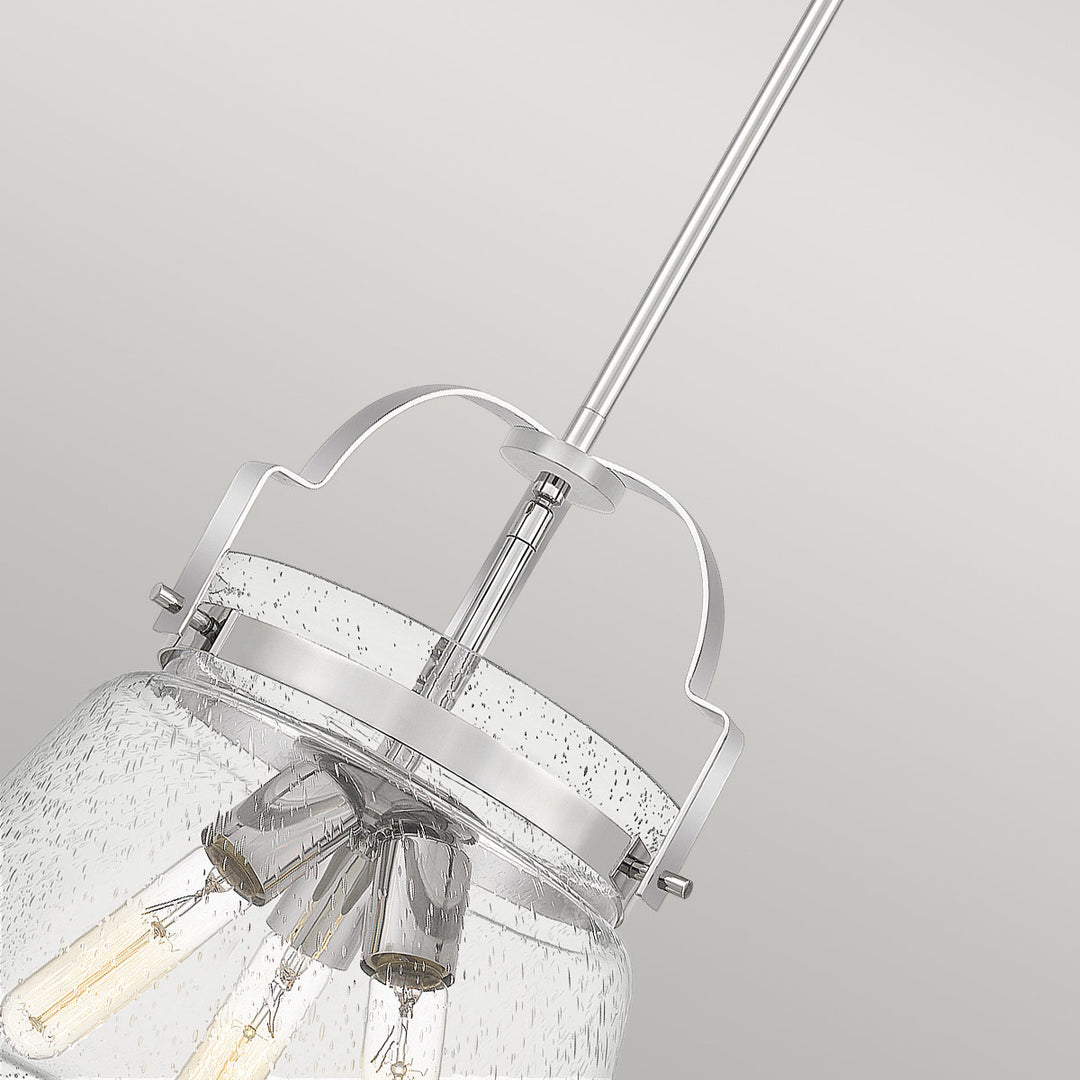 Wimberley 3 Light Pendant - Polished Chrome Elstead 3
