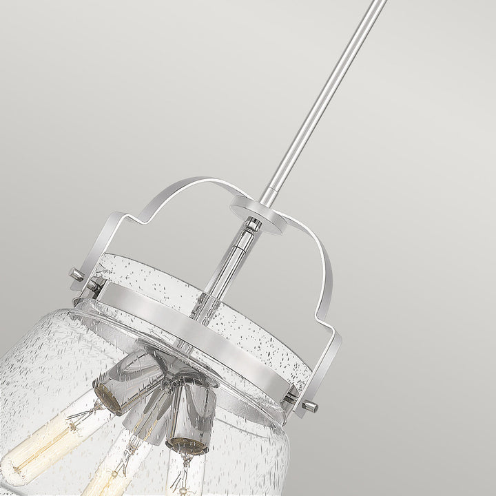 Wimberley 3 Light Pendant - Polished Chrome Elstead 3