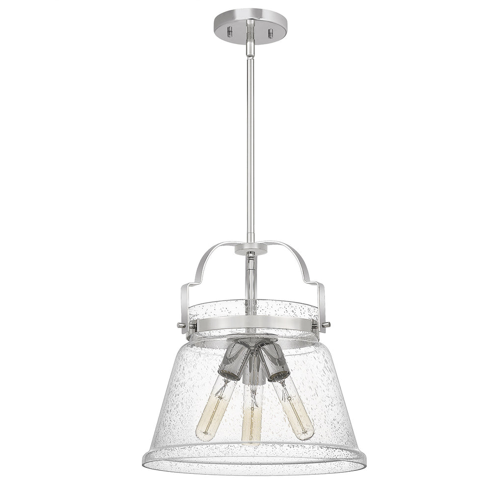Wimberley 3 Light Pendant - Polished Chrome Elstead 2