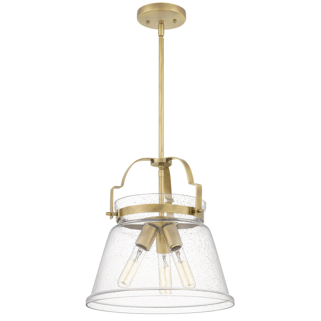 Wimberley 3 Light Pendant - Brass Elstead 3