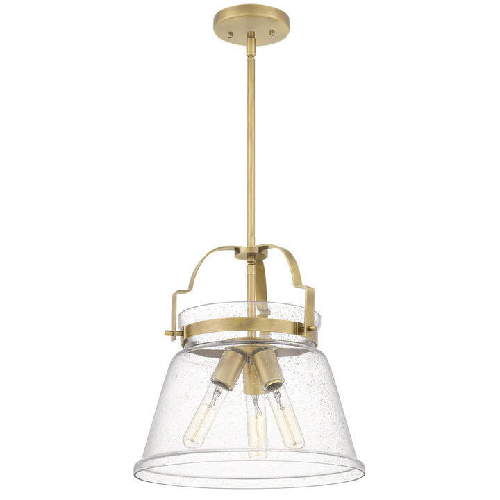Wimberley 3 Light Pendant - Brass Elstead 3