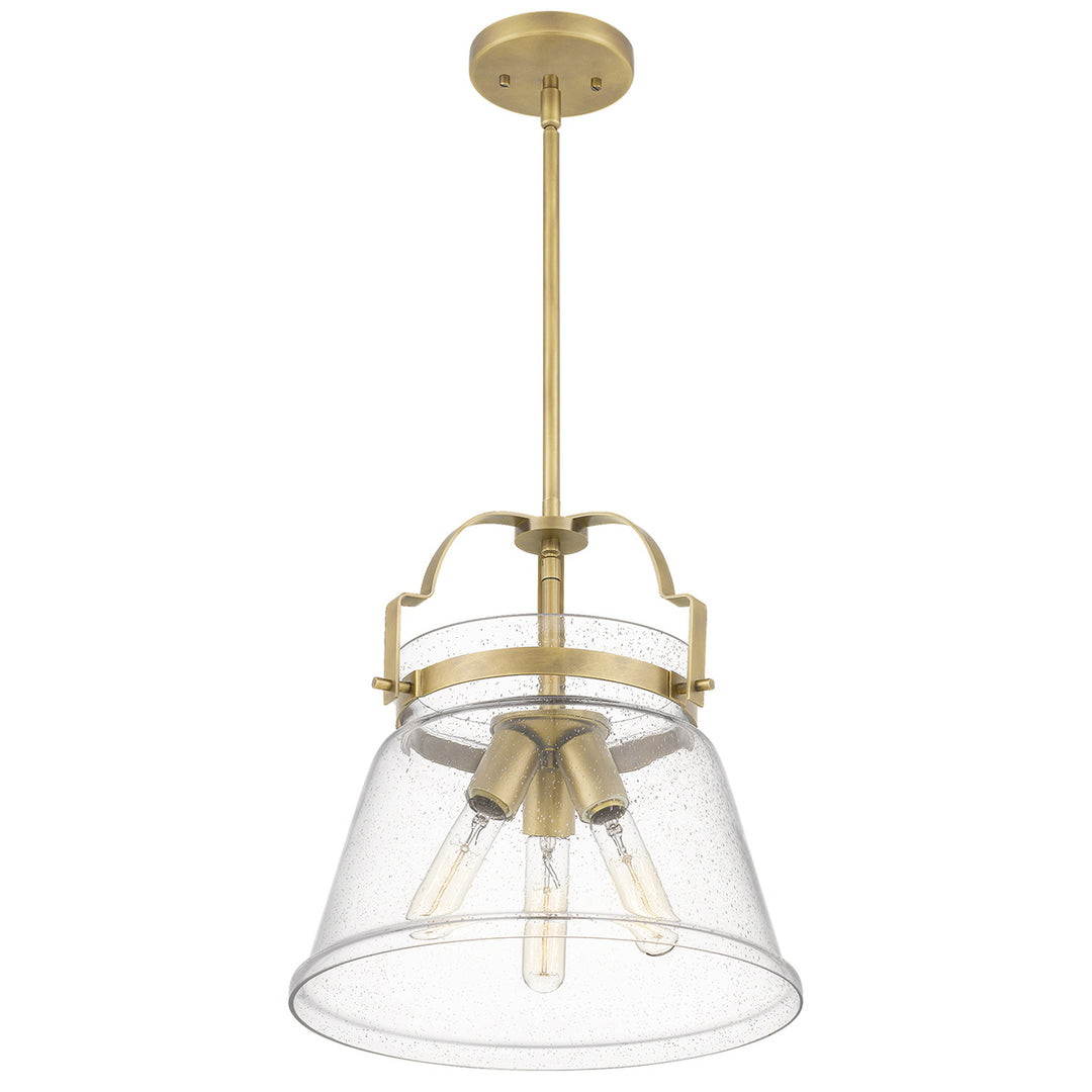 Wimberley 3 Light Pendant - Brass Elstead 2