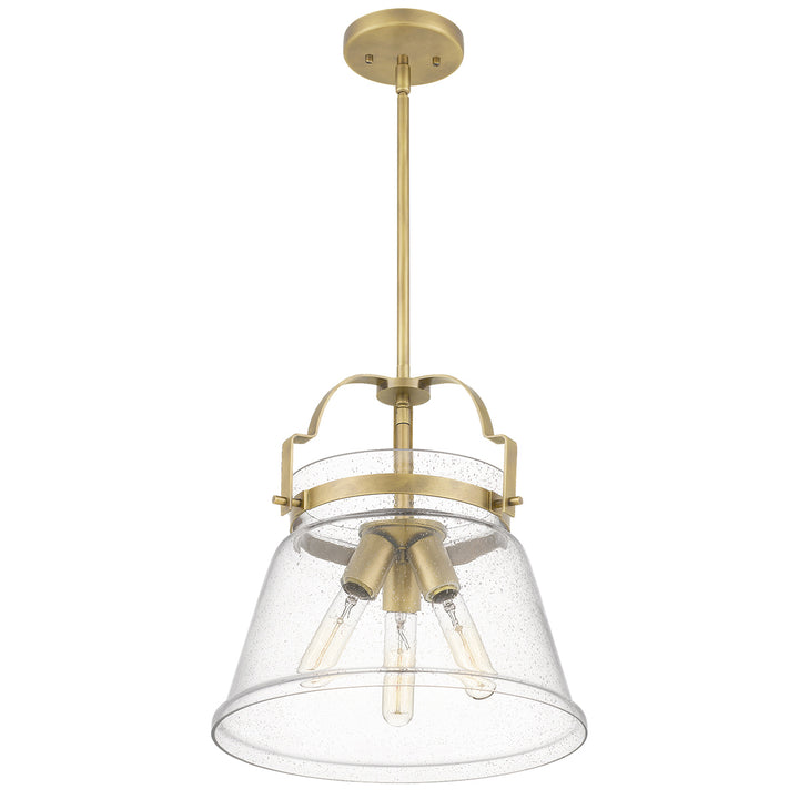 Wimberley 3 Light Pendant - Brass Elstead 2
