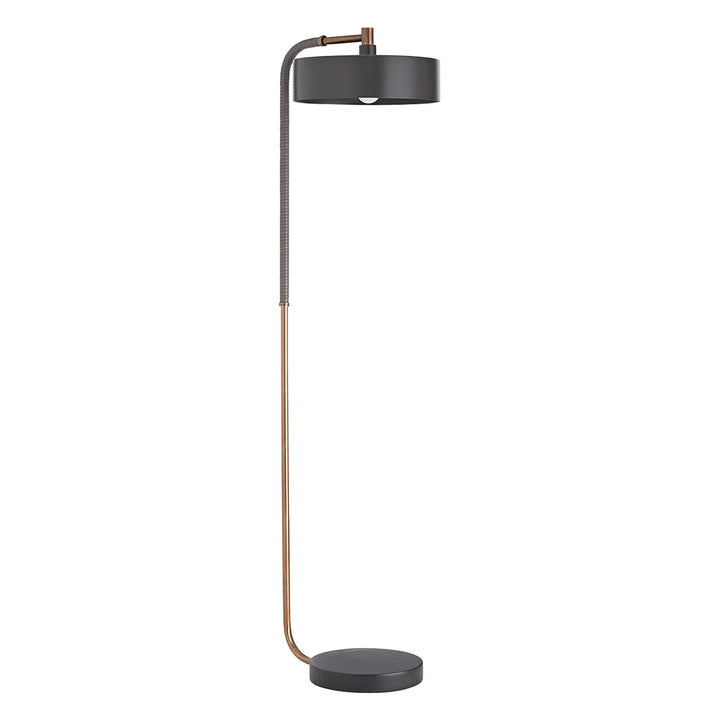 Aaron 1 Floor Lamp - Heritage Brass
