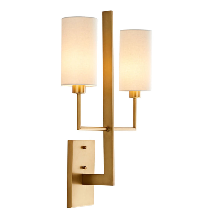 Blade 2 Wall Light - Antique Brass