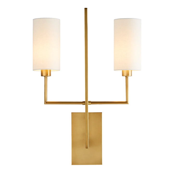 Blade 2 Wall Light - Antique Brass