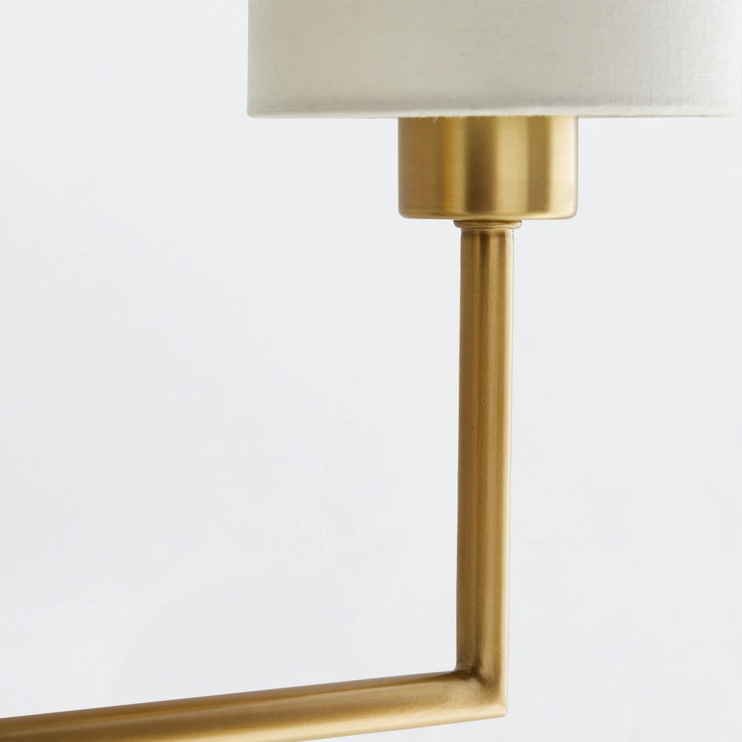 Blade 2 Wall Light - Antique Brass