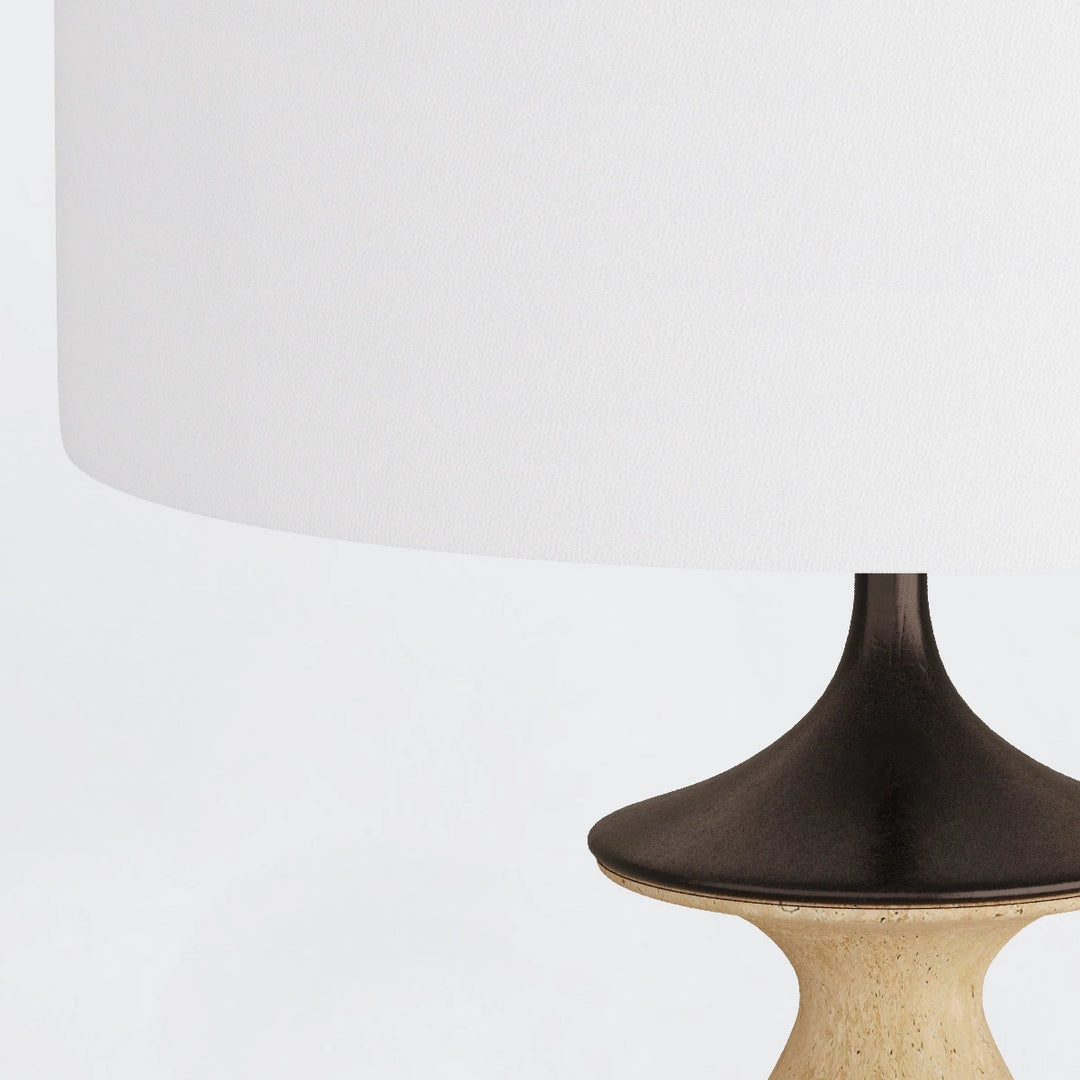 Bridgeport 1 Table Lamp - Sand & English Bronze