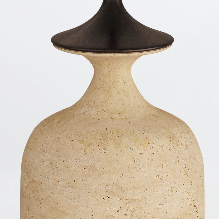 Bridgeport 1 Table Lamp - Sand & English Bronze