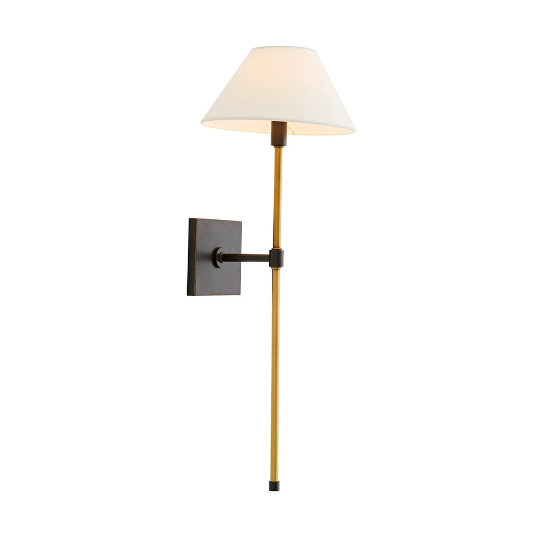 Havana 1 Wall Light - Bronze & Antique Brass