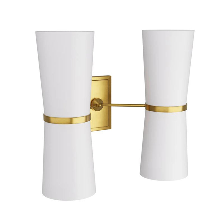 Inwood 4 Wall Light - Antique Brass