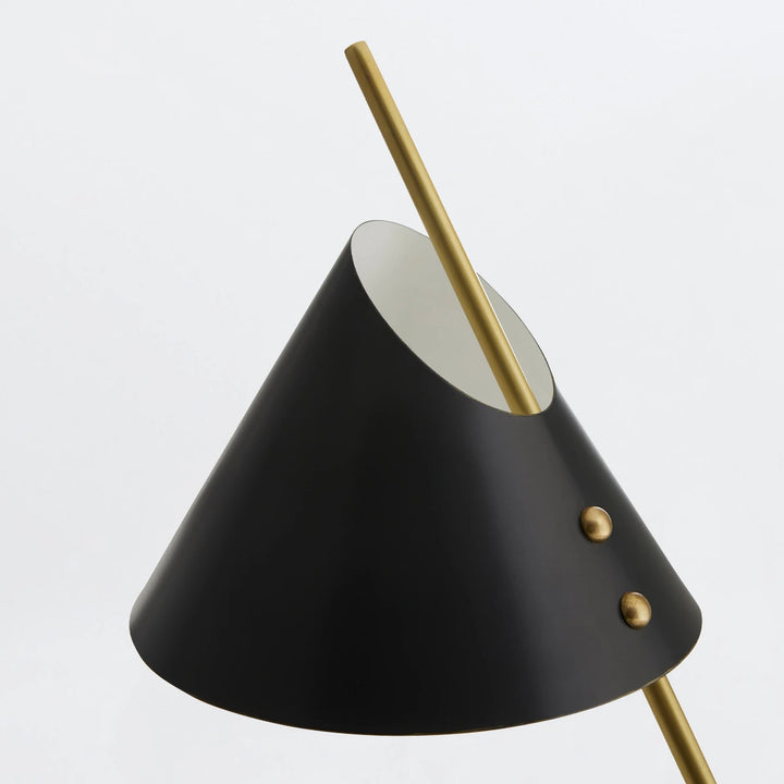Jenkins 1 Table Lamp - Bronze & Antique Brass