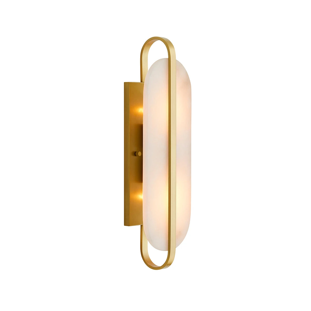 Julius 2 Wall Light - Antique Brass