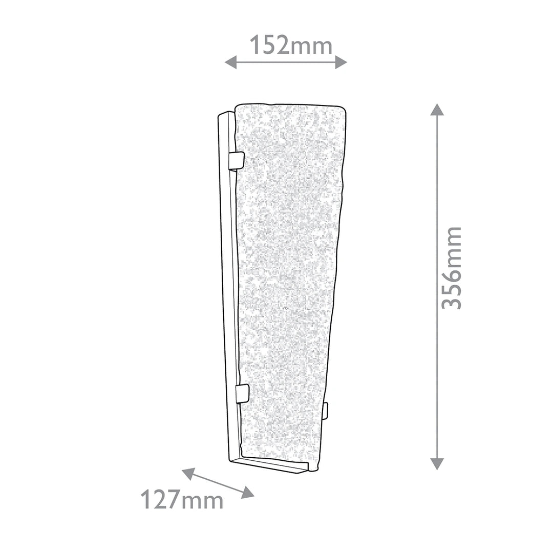 Karina 1 Wall Light - Antique Brass