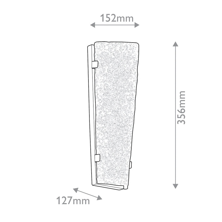 Karina 1 Wall Light - Antique Brass