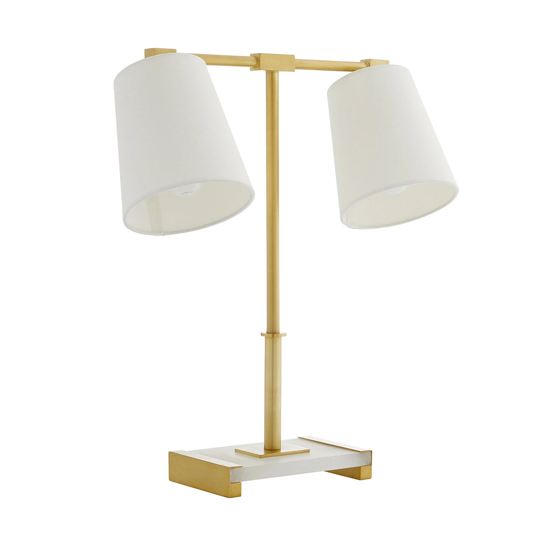 Messina 2 Table Lamp - Antique Brass