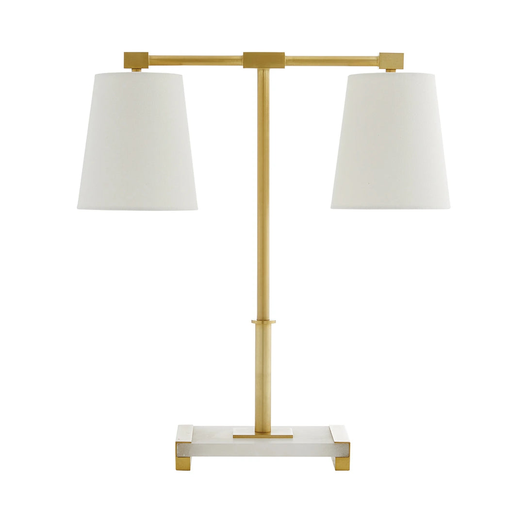 Messina 2 Table Lamp - Antique Brass