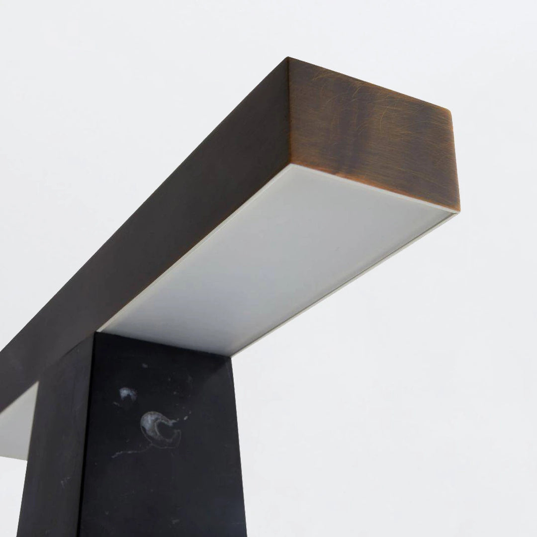 Osbert 2 Table Lamp - English Bronze