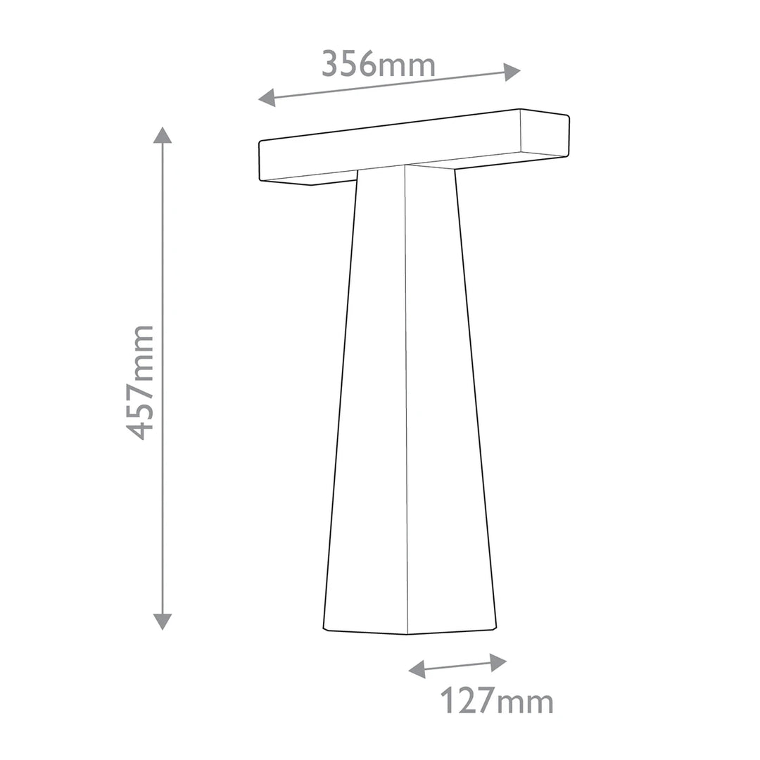 Osbert 2 Table Lamp - English Bronze