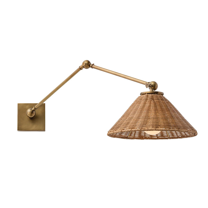 Padma 1 Wall Light - Antique Brass