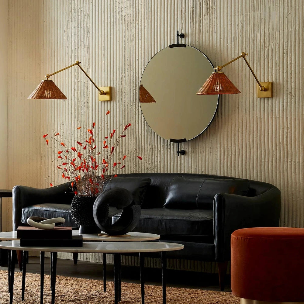 Padma 1 Wall Light - Antique Brass