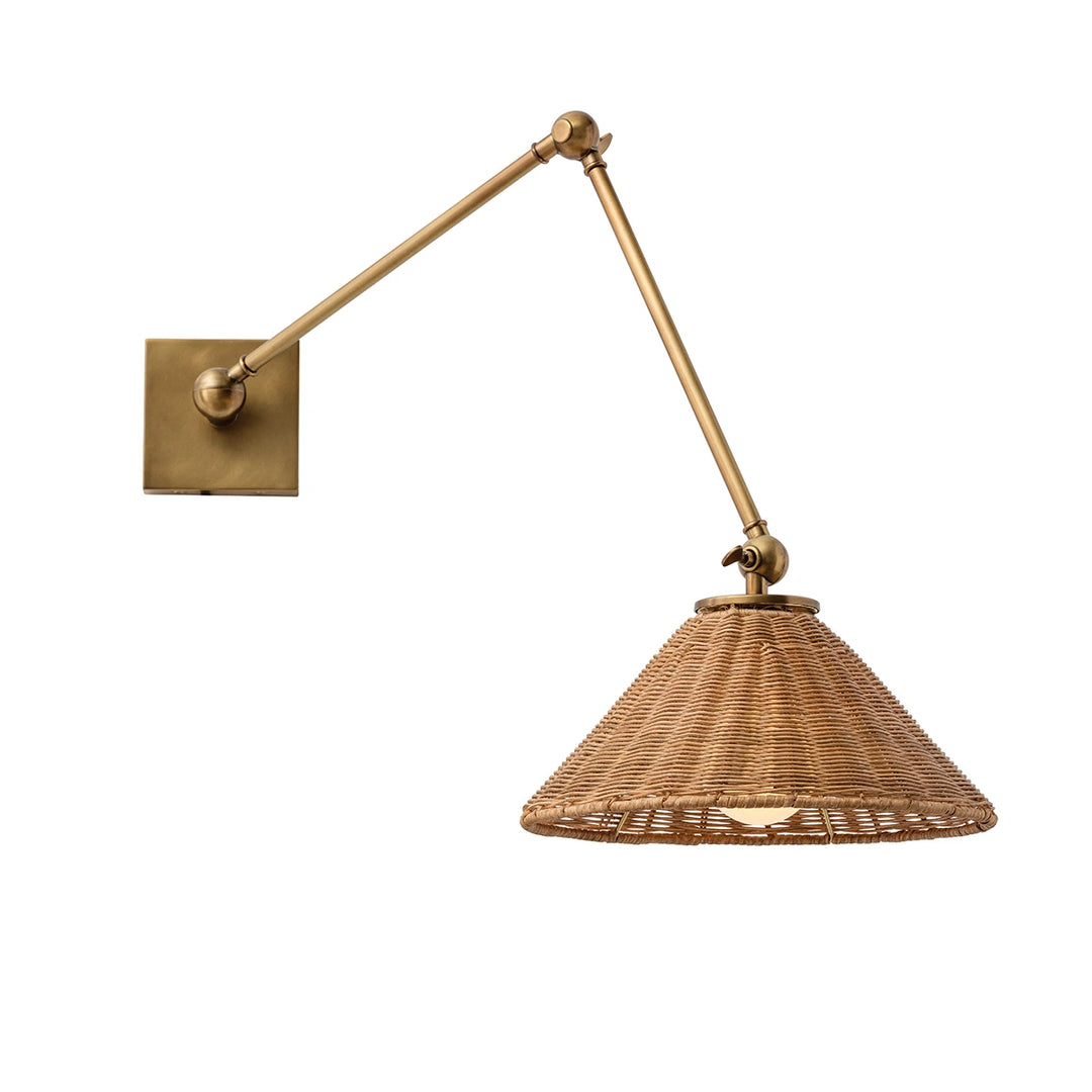 Padma 1 Wall Light - Antique Brass