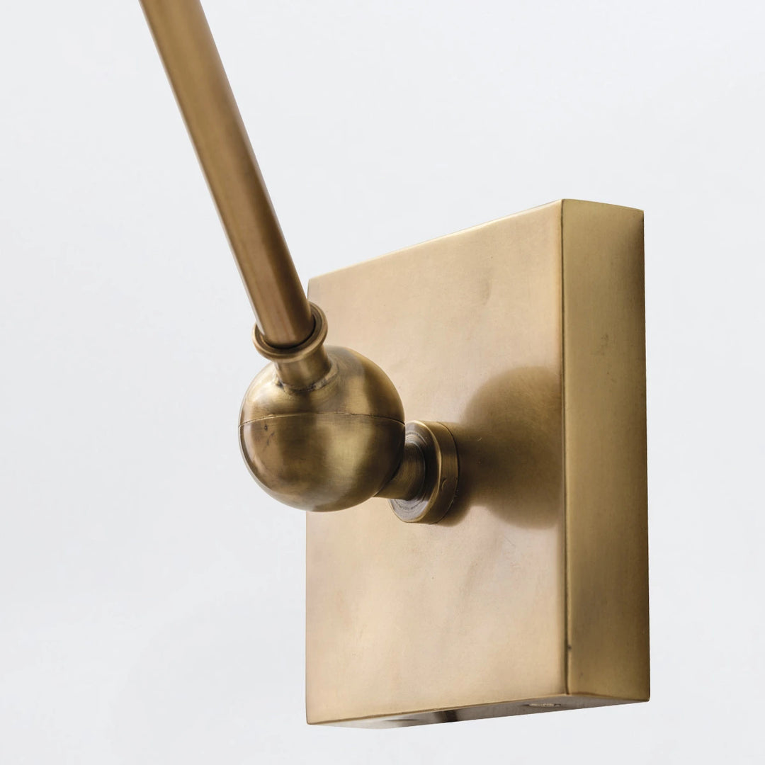 Padma 1 Wall Light - Antique Brass