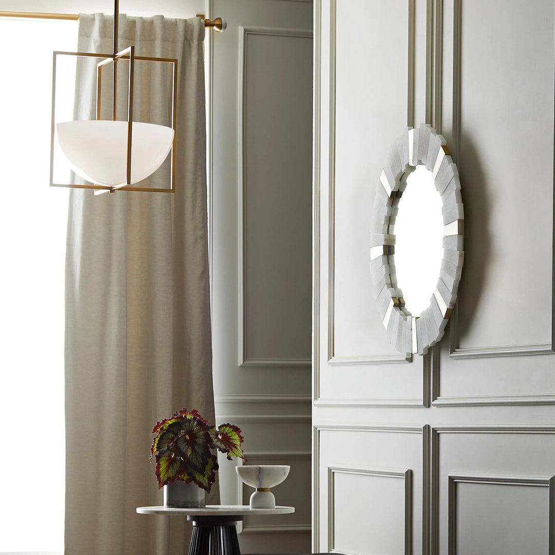 Royce 2 Large Pendant - Antique Brass