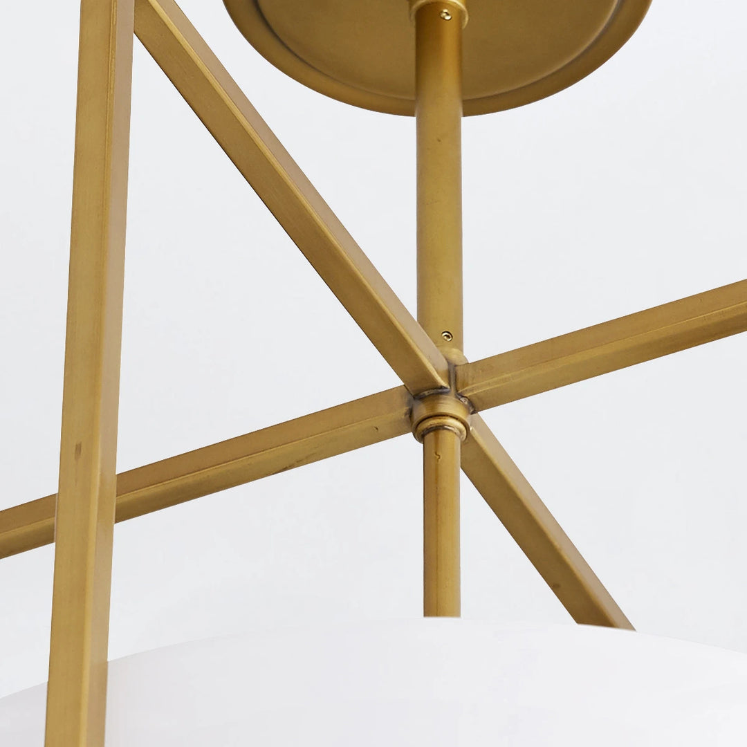 Royce 2 Large Pendant - Antique Brass