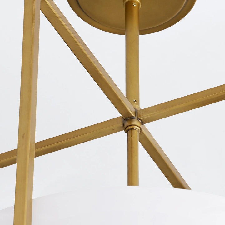 Royce 2 Large Pendant - Antique Brass